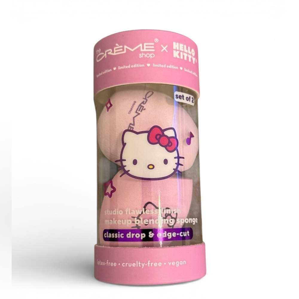 The Crème Shop X Hello Kitty Makeup Blending Sponge Set